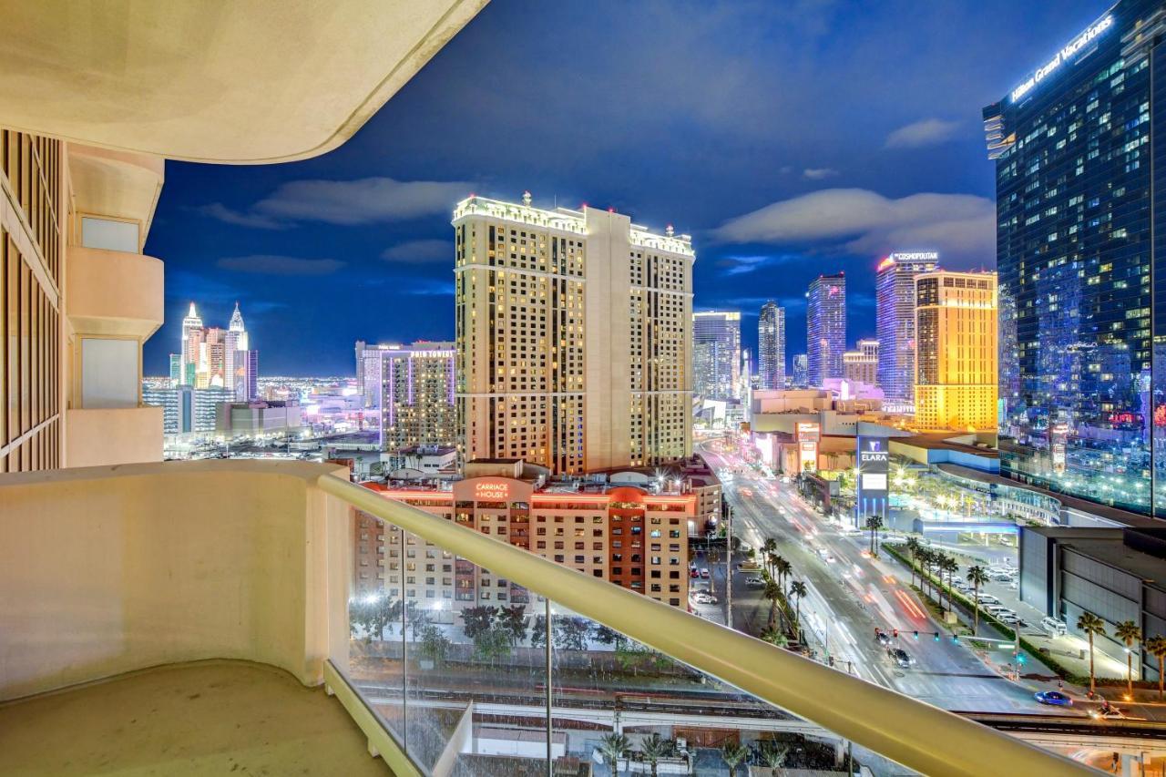 Balcony Full Strip View Suite Mgm Signature Free Valet Las Vegas Eksteriør billede